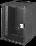 DIGITUS DN-49103 - 10'' Wandgeh&auml;use, Flatpack, 9HE, 254mm Tiefe, schwarz