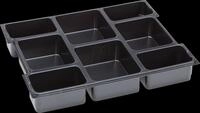 BOXX 1000010125 - Kleinteileeinsatz, 8 Mulden, f&uuml;r L-BOXX 102