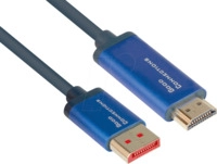 GC 4860-SF020B - DP 1.4 auf HDMI 2.0 A Stecker,4K@60Hz, 2 m, blau