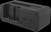 ICY IB2924MSCL - Dockingstation 2.5''/3.5'' SATA HDD / M.2 HDDs/SSDs