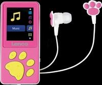 LENCO XEMIO560PK - MP4-Player, 8GB, Akku, pink