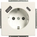 BJ 20EUUSBAC-44M - Schutzkontakt-/USB-A+C Steckdose Safety+