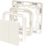 SHELLY BLU WS4B - Busch-J&auml;ger Adapter f&uuml;r BLU Wall Switch 4