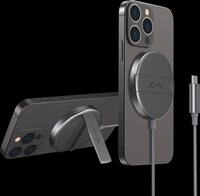 XLAYER 219372 - Magnet-Ladeger&auml;t, Alu, space-grey, 15 W, iPhone 12