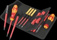 WERA 05006616001 - Schraubendrehersatz, Wechselklingen, Kraftform Kompakt VDE, 18-t