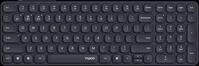 RAPOO E9310M SW - Funk-Tastatur, Bluetooth/Funk, schwarz, DE