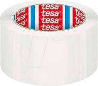TESA 04195-00004 - tesapack&reg; Verpackungsklebeband, 66m x 50mm, wei&szlig;