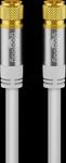 GOOBAY 70653 - Antennenanschlusskabel (F) (135 dB typ) 4x geschirmt, 10,0 m