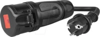 GC EVAK01 - Adapter, 16A 400V CEE, IP44, 3x2.5 mm