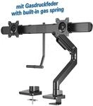 MYW HL59L - Monitor Halter, 2 Displays, 17" - 32", Tischmontage