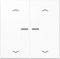 JG BTLS17102PWW - Bluetooth Taster, 2-fach, alpinwei&szlig;, Pfeilsymbole