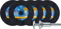 PFERD 69198288 - 5x Trennscheiben EHT 76x1,0x10 mm gerade PSF STEELOX