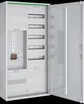 ABNRS207Z0071 - Z&auml;hlerschrank, 1 Z&auml;hler 3-Punkt, Kanal, 1 APZ-Feld