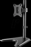 MANHATTAN 462037 - Monitor Standfu&szlig;, 1 Display, 17'' - 27'', schwenk-, neigbar