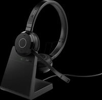 JA 6699-833-499 - Headset, Evolve 65 TE, USB-A, UC, Stereo, inkl. Ladestation
