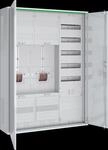ABNRS307Z0012 - Z&auml;hlerschrank, 2 Z&auml;hler 3-Punkt, 1 APZ-Feld