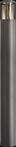DEKO 730503 - Pollerleuchte, Facado II rund get&ouml;nt 1000mm, 1x E27, Grau