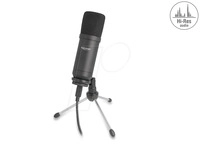 DELOCK 66882 - Professionelles USB Kondensator Mikrofon 24 Bit / 192 kHz