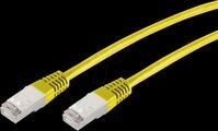 SHVP 75711HY - Patchkabel Cat.6 S/FTP PIMF gelb 1 m