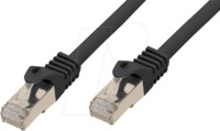 SHVP 75530-S - 30 m Patchkabel - Cat.7-Rohkabel schwarz
