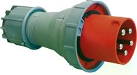 PC ELECTRIC 035-6, PC ELECTRIC CEE-STECKER 2-63 - CEE-Stecker, 5-polig, 400V, 63A,