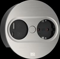BACH 946.004 - TWIST 2 Steckdoseneinheit, 1-fach, USB A&C 22W