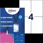 AVZ 4834 - Namensschild, 105x148 mm, Lanyard, mit Einsteckschilder, 10 St&uuml;c