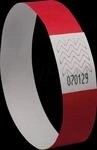 AVZ TYVRD-50 - Einlassb&auml;nder, rei&szlig;fest, rot, 500 St&uuml;ck