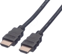 ROLINE 11045545 - High Speed HDMI Kabel mit Ethernet, 5 m