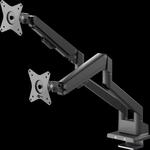 GOOBAY 70814 - Monitor Halter, 2 Displays, 17" - 32", 455 mm, Tischmontage