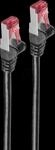 SHVP BS75750-AS - Patchkabel, Cat.6a, S/FTP, schwarz, 50 m