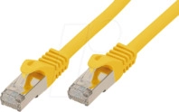 SHVP 75530-Y - 30 m Patchkabel - Cat.7-Rohkabel gelb