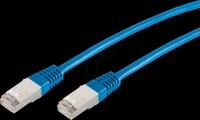 SHVP 75711H05B - Patchkabel Cat.6 S/FTP PIMF blau 0,5 m
