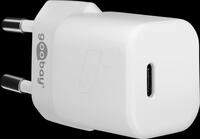 GOOBAY 65404 - USB-Ladeger&auml;t, 20 W, 1x USB-C (PD), GaN, wei&szlig;
