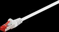 GOOBAY 95521 - Cat.6 Patchkabel, S/FTP, 5 m, wei&szlig;