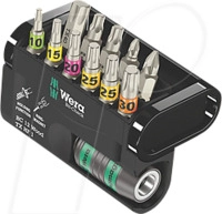 WERA 05073641001 - Bit-Satz Bit-Check Bit-Check 12 Wood TX HF, 12-teilig