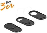 DELOCK 20652 - Laptop/Tablet, Webcam Cover, schwarz
