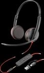 HP 8X229A6 - Headset, Blackwire 3225 USB-C +3.5MM +USB-C/A (Bulk)