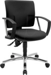 TST PRO30C SW - Topstar B&uuml;rostuhl Pro 30 chrom, schwarz