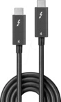 LINDY 31121 - Thunderbolt 4 Kabel, USB-C, 40Gbit/s, Aktiv, 2,0m