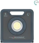 SCANGRIP 03.6205 - LED-Baustrahler NOVA 6 C+R, 6000 lm, 5700 K, IP67, Akku