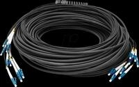 DIGI 2A338UE50BK - Breakout Kabel 8 Fasern, LC/UPC, OS2 G.657.A1, 150 m