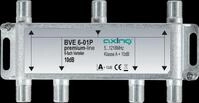 BVE 6-01P - Verteiler, 5-1218 MHz, 6-fach, 8,5 - 10,1 dB