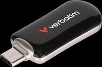 VERBATIM 30224 - USB-Stick, USB 3.2, 64 GB, Plectra, schwarz