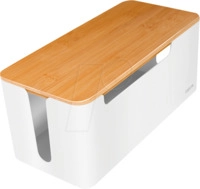 LOGILINK KAB0075 - Logilink Kabelbox mit Bambus-Deckel