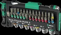 WERA 05049056001 - Bits-Sortiment mit Ratsche + N&uuml;ssen, 39-teilig,Tool-Check Plus 2