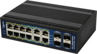 ALLNET ALLSGI801 - Switch, 16-Port, Gigabit Ethernet, PoE+, SFP