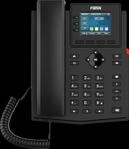 FANVIL X303P - IP-Telefon, PoE, 100 MBit, 4 SIP-Lines