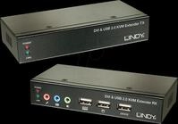 LINDY 39377 - DVI/USB/Audio KVM Extender &uuml;ber Cat.5 - 50 Meter