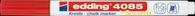 EDDING 4085RT - Kreidemarker, 1 mm - 2 mm, rot